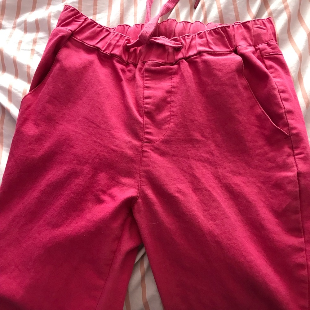 Pink joggers